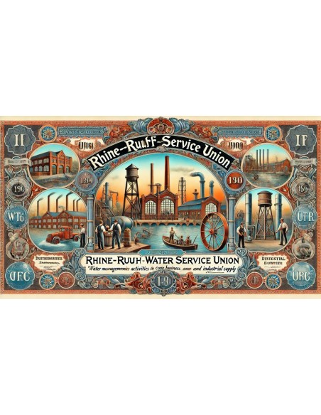 1953 - RHINE-RUHR WATER SERVICE UNION 1.000$