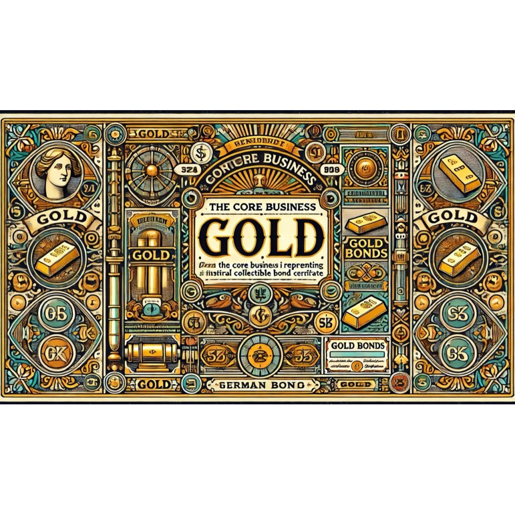 1926 - GERMAN GOLD BOND 3.000 GOLDMARK...