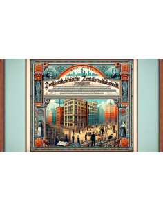 1924 - GERMAN BOND PREUBISCHEN ZENTRALSTADISCHAFT 7%... 2