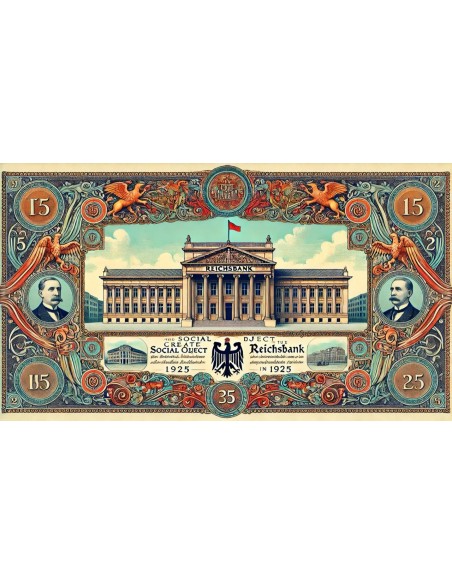 1925 - REICHSBANK-ANTEILSCHEIN - 100 RM