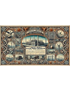 1928 - ELECTRIC POWER CORPORATION BOND $ 1.000 2