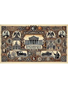 1923 - GERMAN SCHATZANWEISUNG DES DEUTSCHEN REICHS... 2