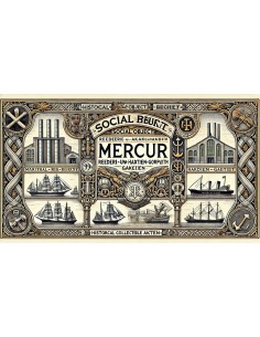 1923 - MERCUR RHEDEREI 10.000 MARK 2