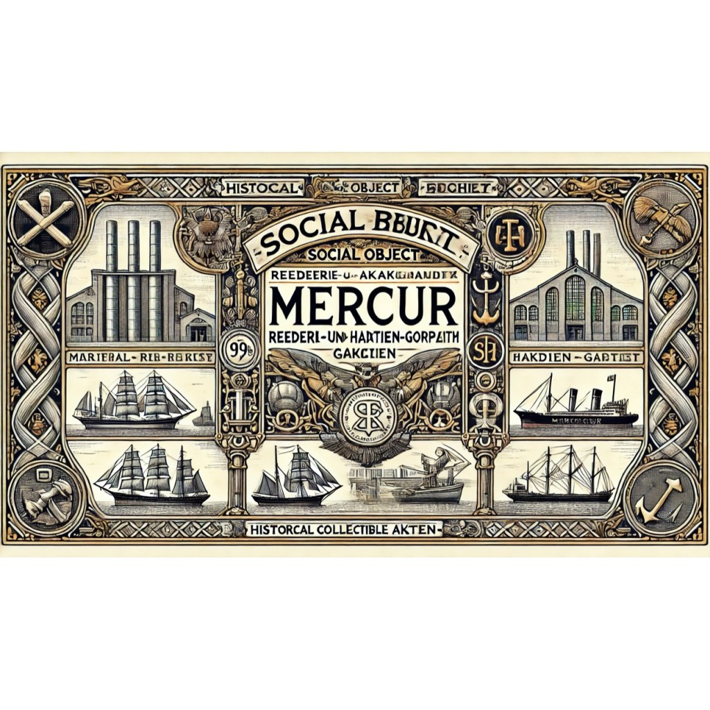 1923 - MERCUR RHEDEREI 10.000 MARK