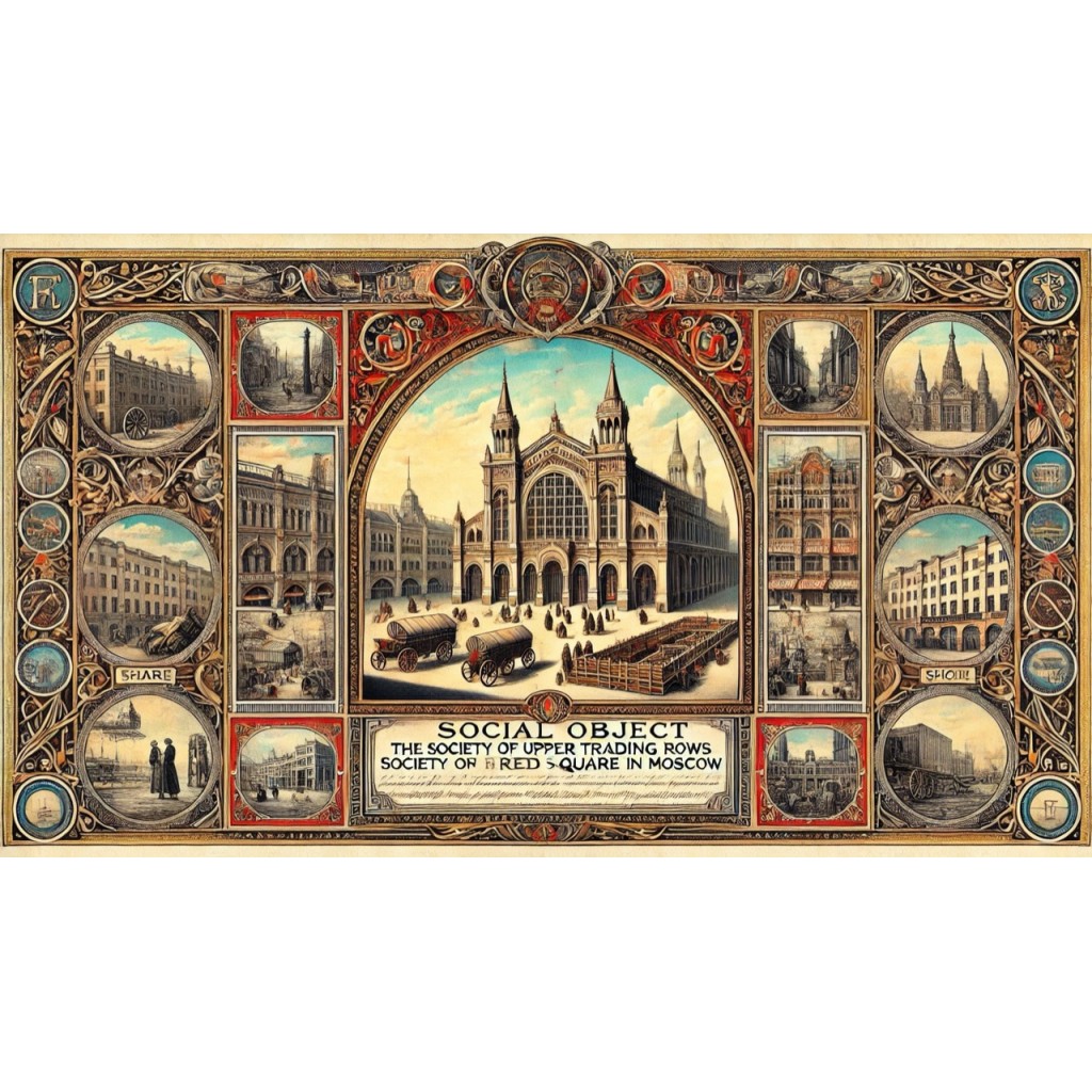 1911- GUM SOC. OF UPPER TRADING ROWS IN RED...