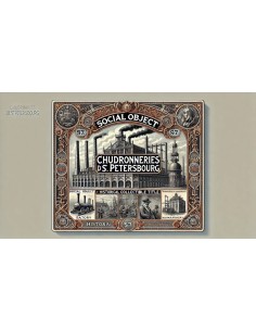 1898 - CHAUDRONNERIES DE S. PETERSBOURG 875.000 ROUBLES... 2