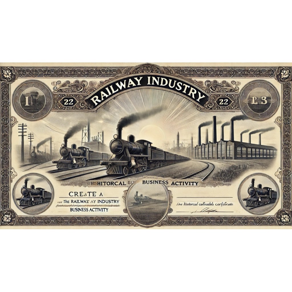 1912 - CHEMIN DE FER DE L'ALTAÏ COMP. DU