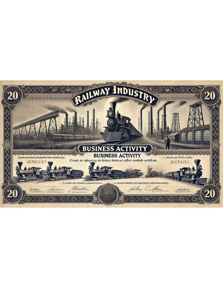 1914 - CHEMIN DE FER D'ATCHINSK-MINOUSSINSK COMP. DU