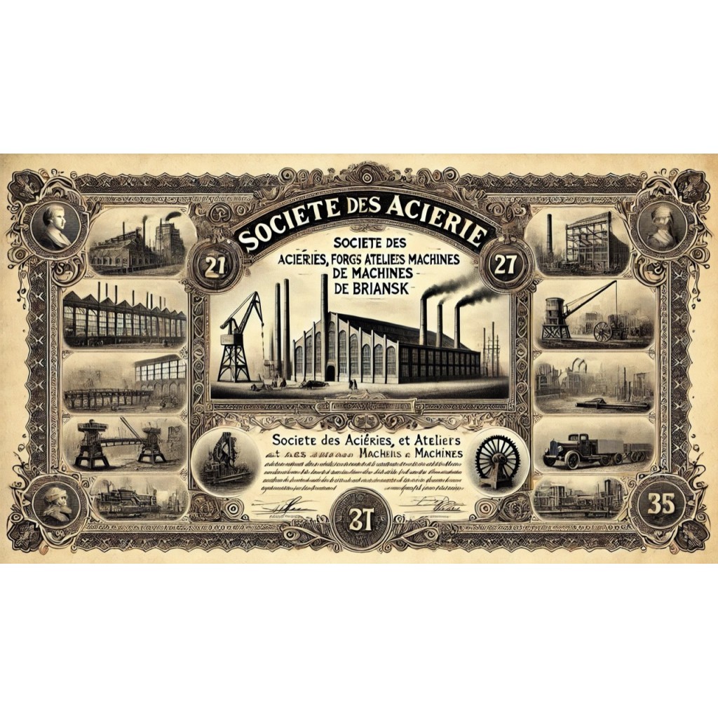 1904 - ACIERIES, FORGES ET ATELIERS DE MACHINES...