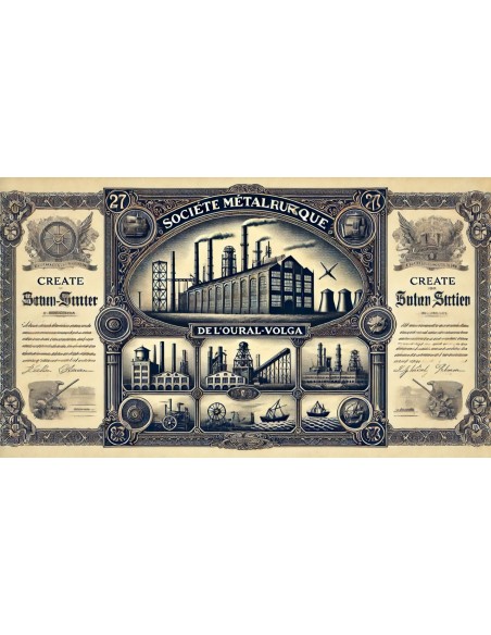 1906 - METALLURGIQUE DE L'OURAL-VOLGA SOC.