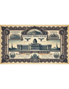 1896 - GOUVERNEMENT IMPERIAL DE RUSSIE - EMPRUNT RUSSE 3%... 2