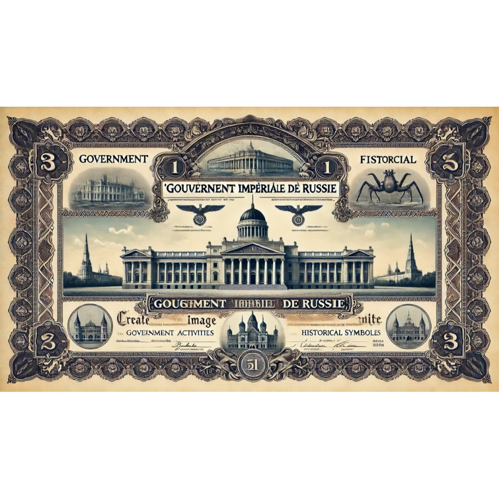 1896 - GOUVERNEMENT IMPERIAL DE RUSSIE -...