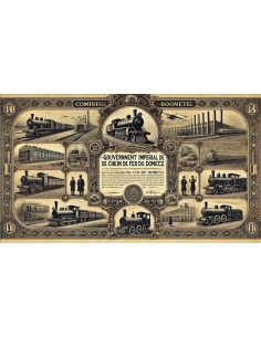 1893 - GOUVERNEMENT IMPERIAL DE RUSSIE - CHEMIN DE FER DU... 2