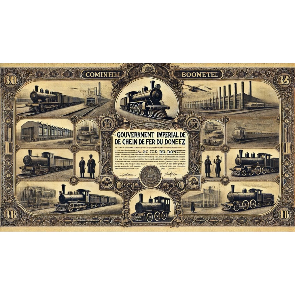 1893 - GOUVERNEMENT IMPERIAL DE RUSSIE - CHEMIN...