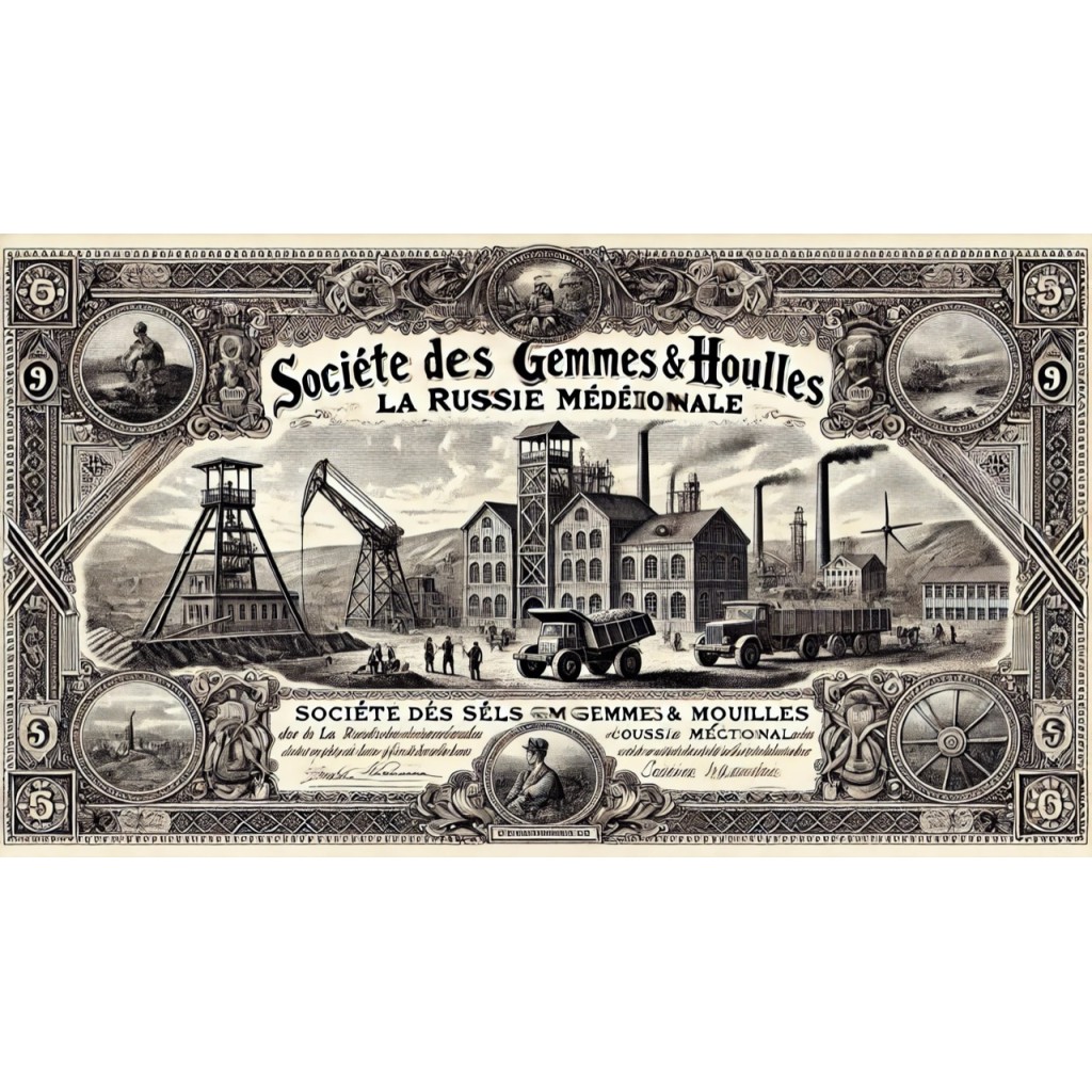 1911 - SELS GEMMES & HOUILLES DE LA RUSSIE...