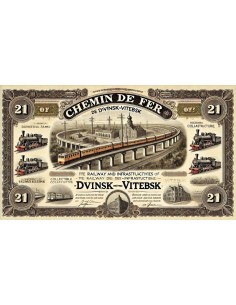 1894 - GOUVERNEMENT IMPERIAL DE RUSSIE - CHEMIN DE FER DE... 2