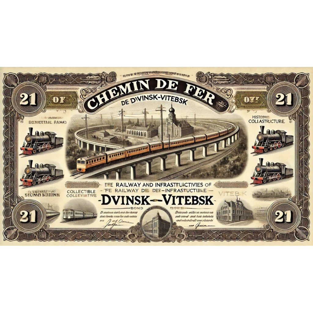 1894 - GOUVERNEMENT IMPERIAL DE RUSSIE - CHEMIN...