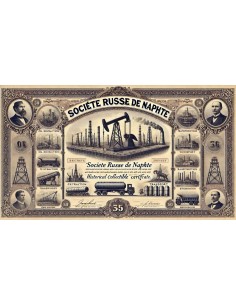 1912 - NAPHTE - SOC. RUSSE POUR L'EXTRACTION,LE... 2