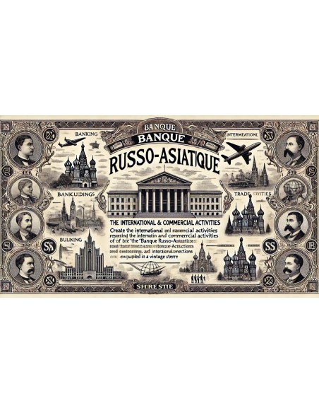 1911 - BANQUE RUSSO-ASIATIQUE