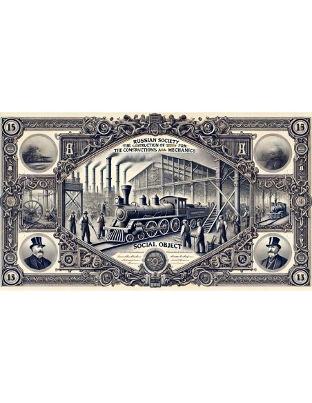 1907 - RUSSE DE CONSTRUCTION DE LOCOMOTIVES ET MECANIQUES SOC.