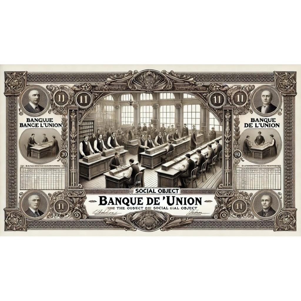 1909 - BANQUE DE L'UNION