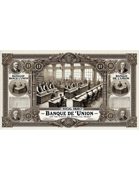 1909 - BANQUE DE L'UNION