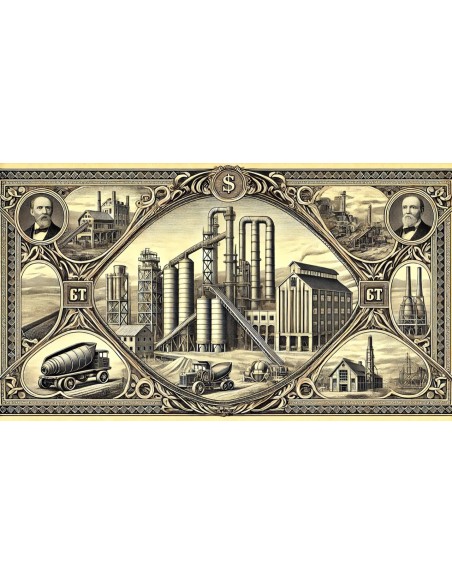 1894 - FRANCO-RUSSE DES CIMENTS PORTLAND DE GUELENDJIK COMP.