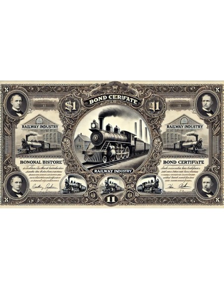 1889 - CHEMIN DE FER D'OREL-GRIASI COMP. DU (500 Reichsmarks)