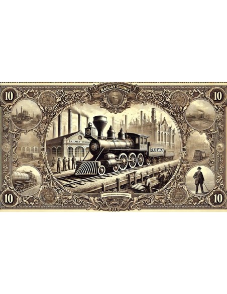 1908 - CHEMINS DE FER DU SUD-EST COMP. DES (187,50 Rbl ou 500F)