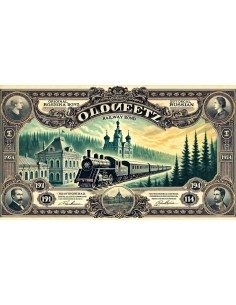 1914 - CHEMIN DE FER D'OLONETZ COMP. DU 2