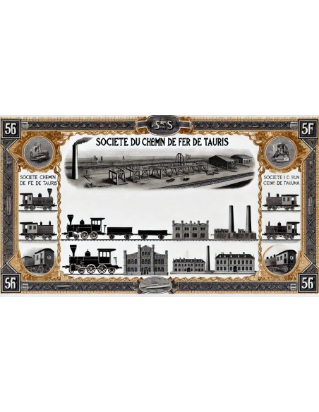1913 - CHEMIN DE FER DE TAURIS SOC. DU