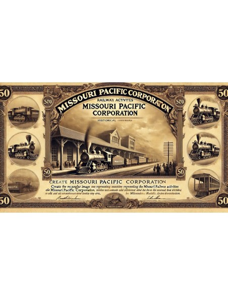 1980 - MISSOURI PACIFIC CORPORATION 10.000 AZIONI