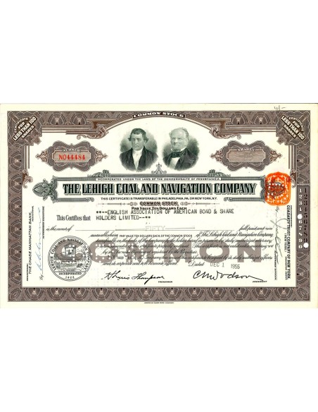 1955 - THE LEHIGH COAL AND NAVIGATION COMPANY