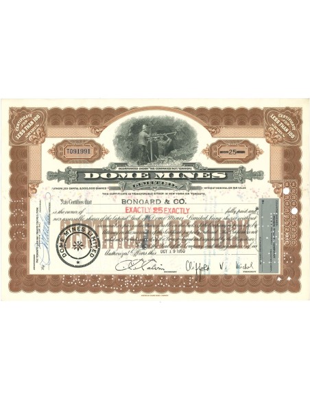 1950 - DOME MINES