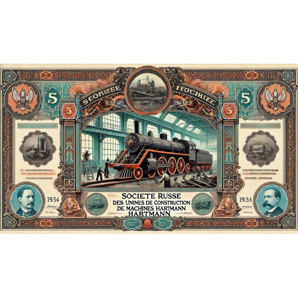 1897 - RUSSE DES USINES DE CONSTRUCTION DE...