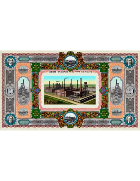 1917 - METALLURGIQUE DNIEPROVIENNE DU MIDI DE LA RUSSIE SOC.