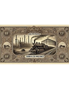 1914 - CHEMIN DE FER NORD-DONETZ COMP. DU (TITOLO... 2