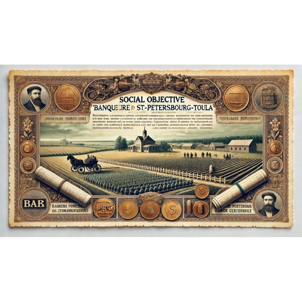 1897 - BANQUE FONCIERE DE ST. PETERSBOURG -...