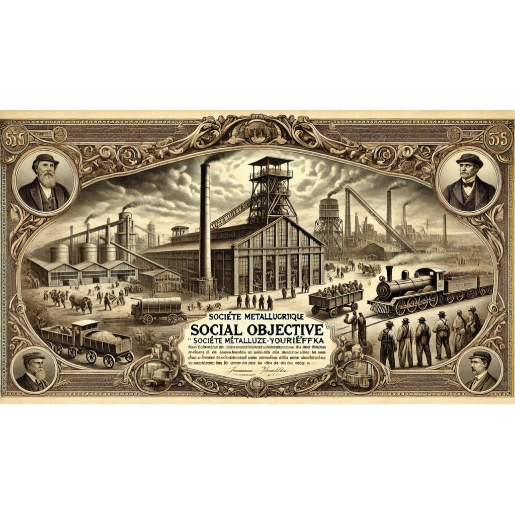 1895 - METALLURGIQUE DONETZ-YOURIEFFKA SOC.