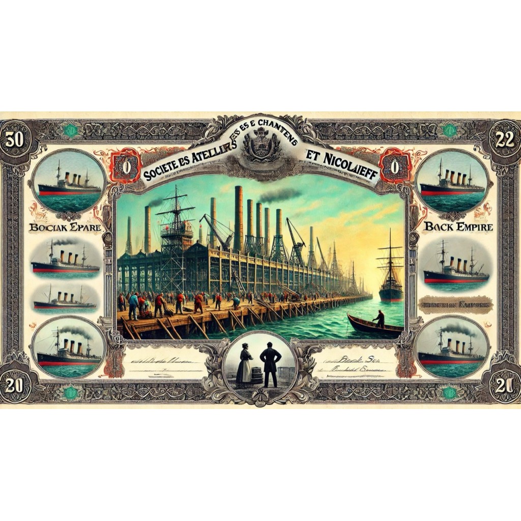 1913 - ATELIERS ET CHANTIERS DE NICOLAIEFF SOC....