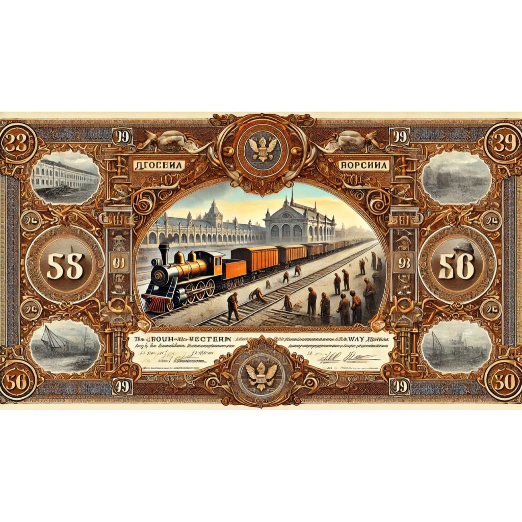 1885 - CHEMIN DE FER DE VLADICAUCASE SOC. DU -...