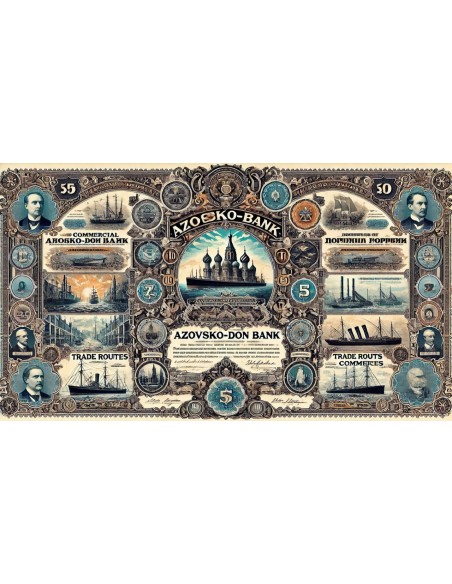 1914 - BANQUE DE COMMERCE DE L'AZOFF-DON