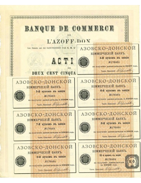 1914 - BANQUE DE COMMERCE DE L'AZOFF-DON