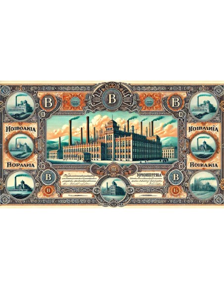 1921 - JANTRA SOC. AN. POUR LA FABRICATION D'ALCOOL A GORNA-OREHOVITZA (BULGARIE)