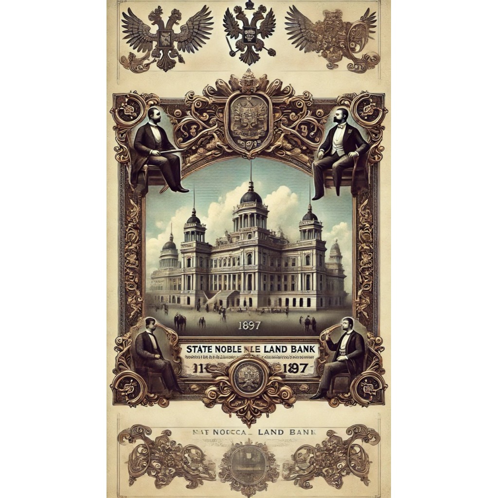 1897 - GOUVERNEMENT IMPERIAL DE RUSSIE - BANQUE...