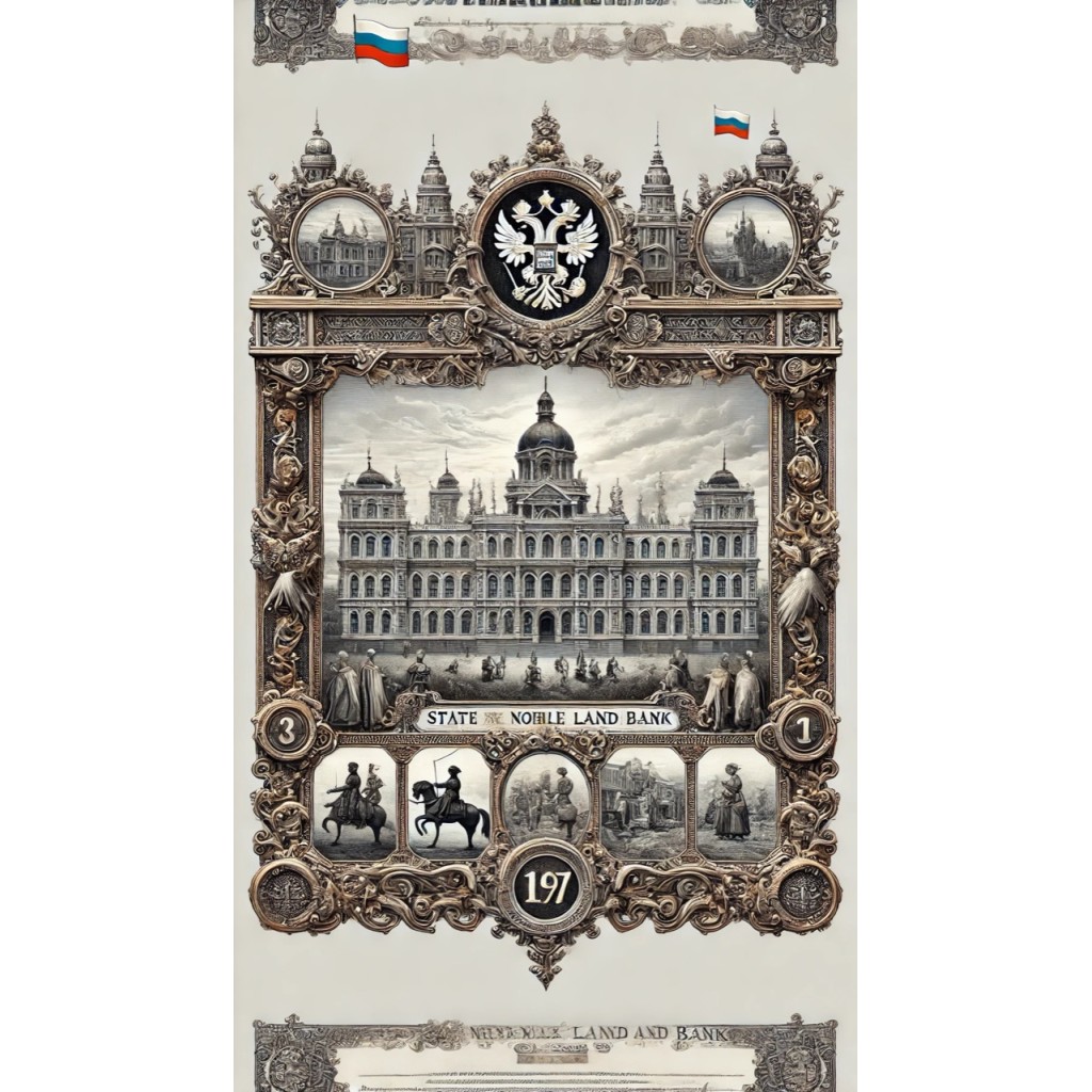 1897 - GOUVERNEMENT IMPERIAL DE RUSSIE - BANQUE...