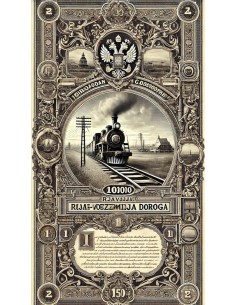 1889 - GOUVERNEMENT IMPERIAL DE RUSSIE - CHEMIN DE FER DE... 2