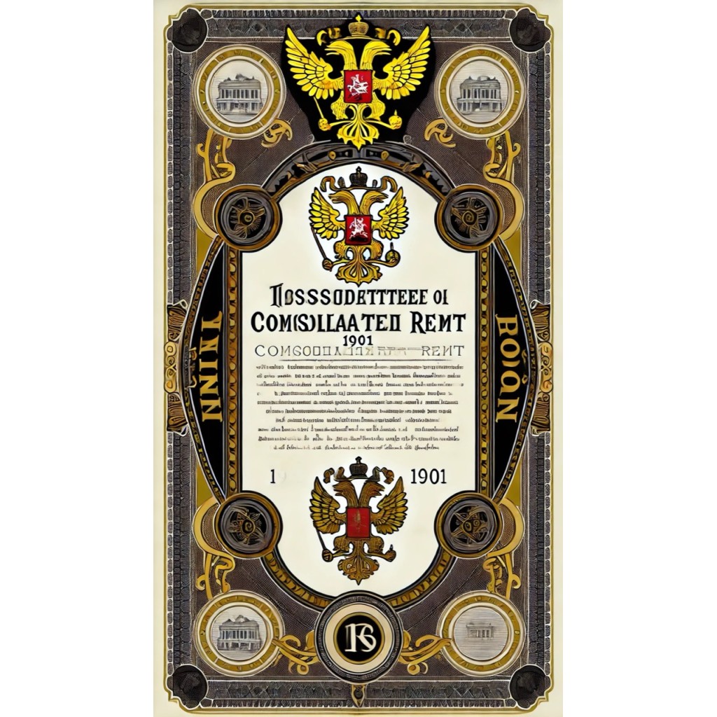 1901 - GOUVERNEMENT IMPERIAL DE RUSSIE - RENTE...