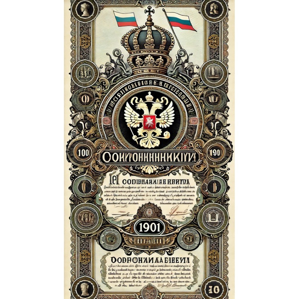 1901 - GOUVERNEMENT IMPERIAL DE RUSSIE - RENTE...