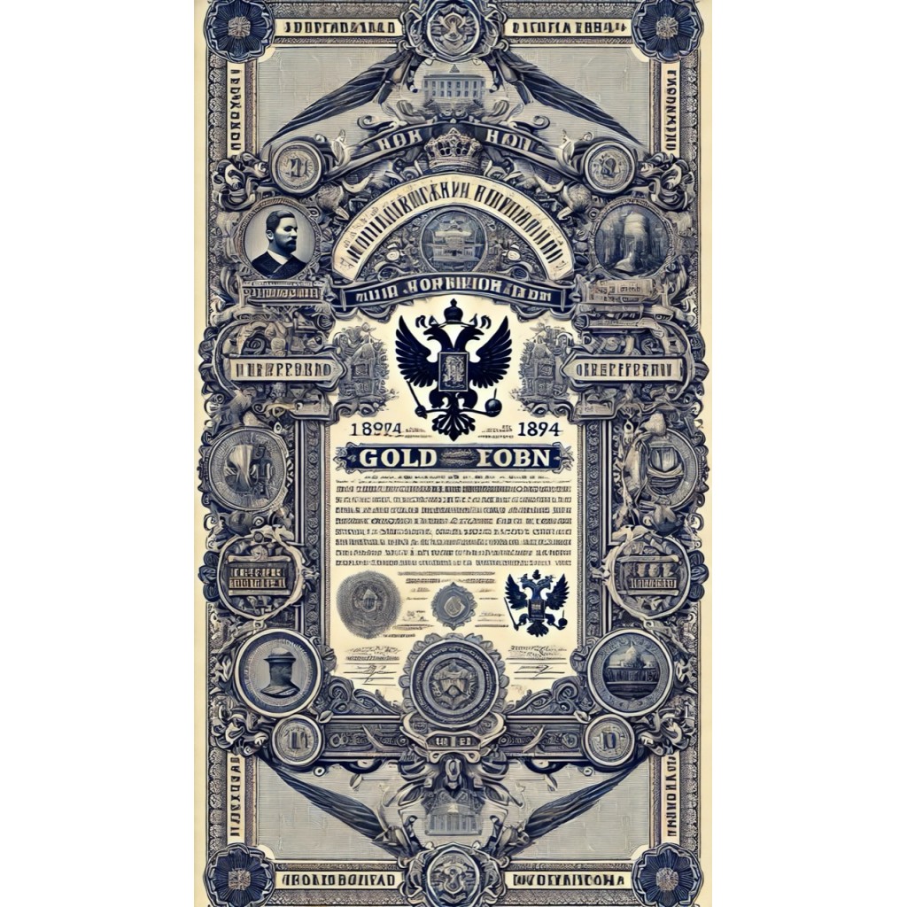 1894 - GOUVERNEMENT IMPERIAL DE RUSSIE -...